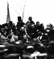 Only Known Photo Of President Lincoln at Gettysburg