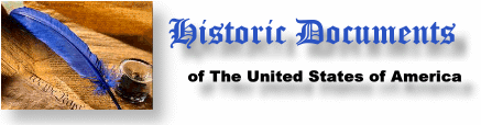 Historic Documents Of The United States Of America