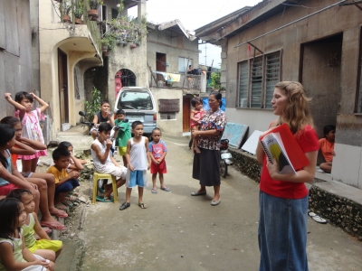 Mommy Teaching in Cebuano